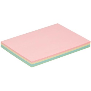 Bloco De Recado Autoadesivo 76x102mm Pastel Colors 100f-101044-29522