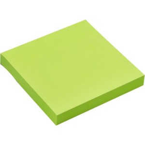 Bloco De Recado Autoadesivo 76x76mm Verde Neon 100f-103295-44727