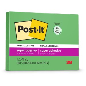 Bloco De Recado Post-it 657 Verde Recl. 76x102mm 90fls-056206-35135