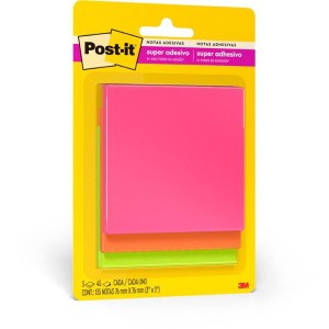 Bloco De Recado Post-it 76x76mm Misto-081602-17669