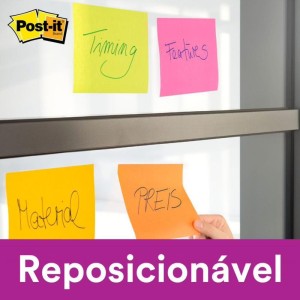 Bloco De Recado Post-it 76x76mm Misto-081602-96981