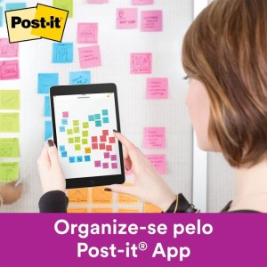 Bloco De Recado Post-it 76x76mm Pink 90fls.-087687-94291