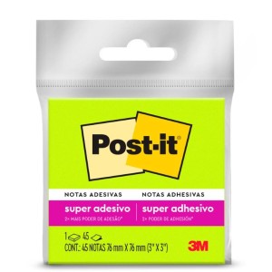 Bloco De Recado Post-it 76x76mm Verde 45fls.-060063-63839