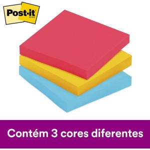 Bloco De Recado Post-it Colecao Diversao 76x76mm-100847-20606