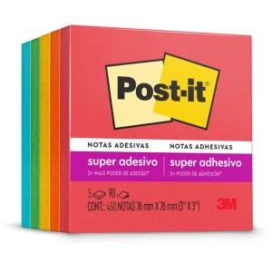 Bloco De Recado Post-it Colecao Diversao 76x76mm-100848-38561