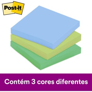 Bloco De Recado Post-it Colecao Oasis 76x76mm-099808-35482