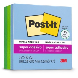 Bloco De Recado Post-it Colecao Oasis 76x76mm-099808-64683