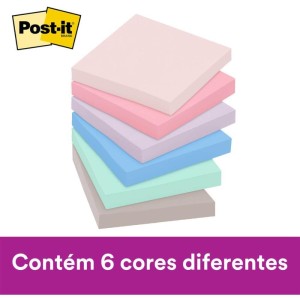 Bloco De Recado Post-it Colecao P/viajar 76x76mm-100850-71147