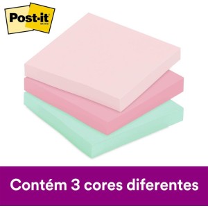 Bloco De Recado Post-it Colecao P/viajar 76x76mm-100846-20250