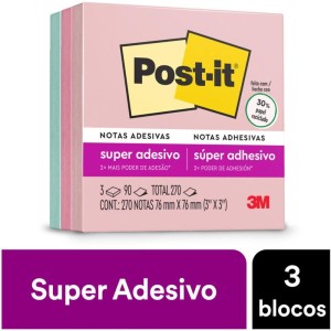 Bloco De Recado Post-it Colecao P/viajar 76x76mm-100846-66847