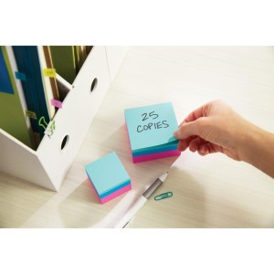 Bloco De Recado Post-it Neon Cubinho 4,75x4,75cm 400f.-069569-22133