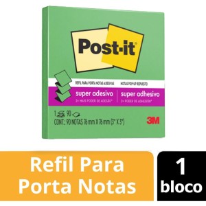 Bloco De Recado Post-it Pop Up Refil R330 76x76 Vd.lm-020930-71748