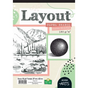 Bloco Para Educacao Artistica Arts Layout A3 180g 20fls.-088089-14340