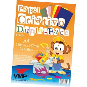 Bloco Para Educacao Artistica Dupla Face A4 C/8 24f 120g-029958-12062