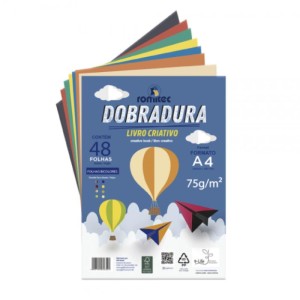 Bloco Para Educacao Artistica Livro Criativo Dobrad. 75g 48f-102282-57571