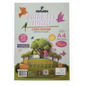 Bloco Para Educacao Artistica Livro Criativo Lummi 75g 45fls-102280-13492