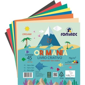 Bloco Para Educacao Artistica Livro Orimania 3em1 D.face 45f-102279-12749