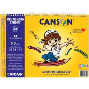 Bloco Para Educacao Artistica Meu Primeiro Canson 40f A4 140-105035-18292