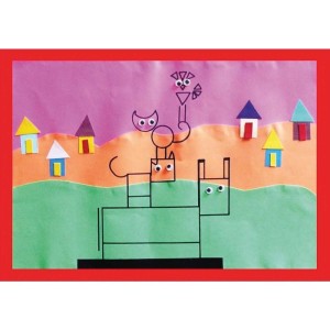 Bloco Para Educacao Artistica Moldura 7cor.110g.35f.230x320-071384-16365