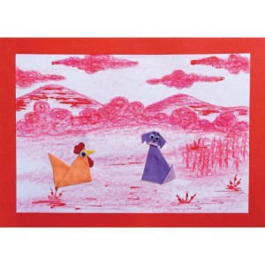 Bloco Para Educacao Artistica Moldura 7cor.110g.35f.230x320-071384-69583