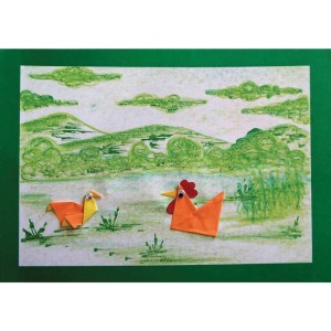 Bloco Para Educacao Artistica Moldura 7cor.110g.35f.230x320-071384-82571