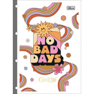 Bloco Para Fichario Universit. Capricho 80fls. C/adesivo-066222-87965