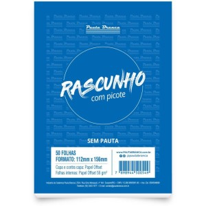 Bloco Para Rascunho C/picote S/pauta 112x156mm 50f-082123-12255