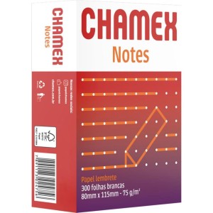 Bloco Para Recado Chamex Notes 80x115mm 300fls.-077502-33648