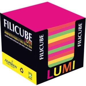 Bloco Para Recado Filicube 8x8cm. 85g. Lumi-047772-60848