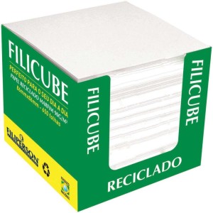 Bloco Para Recado Filicube 8x8cm.90g..rec.marfim-033205-35519