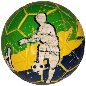Bola De Futebol Brasil Mini Pro Ball Vd/am/az-108114-85142