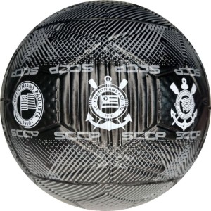 Bola De Futebol Corinthians Pro N.5 Preta-108126-73078