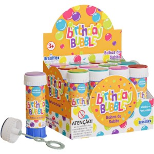 Bolha De Sabao Birthday 60ml C/jogo-097089-43873