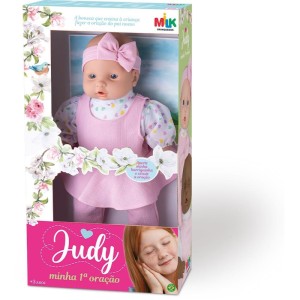 Boneca Com Mecanismo Judy Minha 1° Oracao 45cm-104993-76805