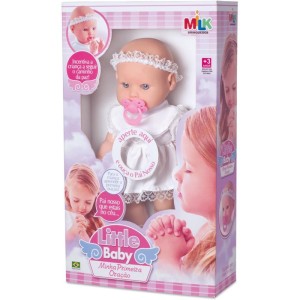 Boneca Com Mecanismo Little Baby Primeira Oracao-068083-30610