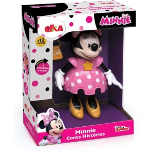 Boneca Com Mecanismo Minnie Conta Historias 25cm.-048687-51536