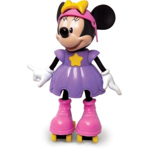 Boneca Com Mecanismo Minnie Patinadora 25cm.-061545-14850