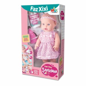 Boneca Com Mecanismo Sapekinha Faz Xixi 34cm.-077614-78548