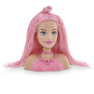 Boneca Barbie Styling Head Rosa-104732-93666