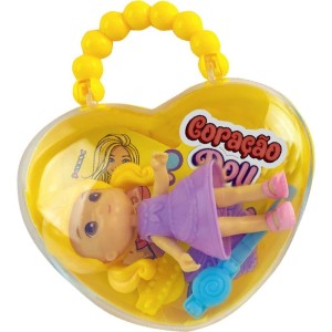 Boneca Coracao Doll 9cm C/cherinho (s-094605-81868