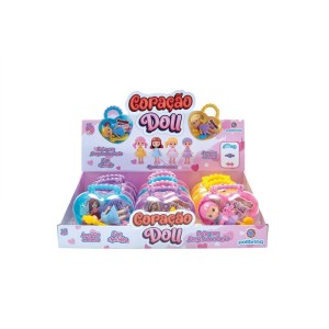 Boneca Coracao Doll 9cm C/cherinho (s-094605-84499