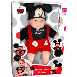 Boneca Mickey Recem Nascido 48cm.-078867-30648