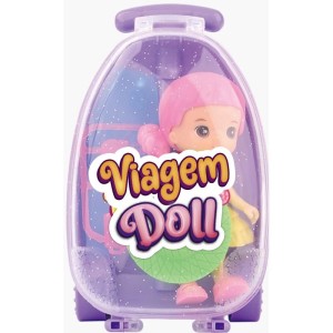 Boneca Viagem Doll 9cm C/cheirinho (s-094603-21220