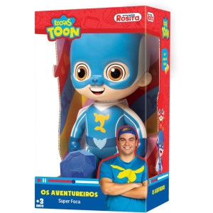 Boneco E Personagem Aventureiros Super Foca 27cm.-028536-71083