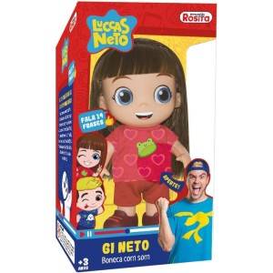 Boneco E Personagem Gi Neto 14 Frases 27cm.-085080-14330