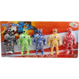 Boneco E Personagem Hero Squad 5 Pcs-108610-21618
