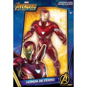 Boneco E Personagem Homem De Ferro Avengers Infini-076813-11840