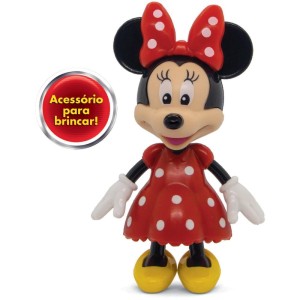 Boneco E Personagem Minnie 13cm C/acessorios-029700-36523