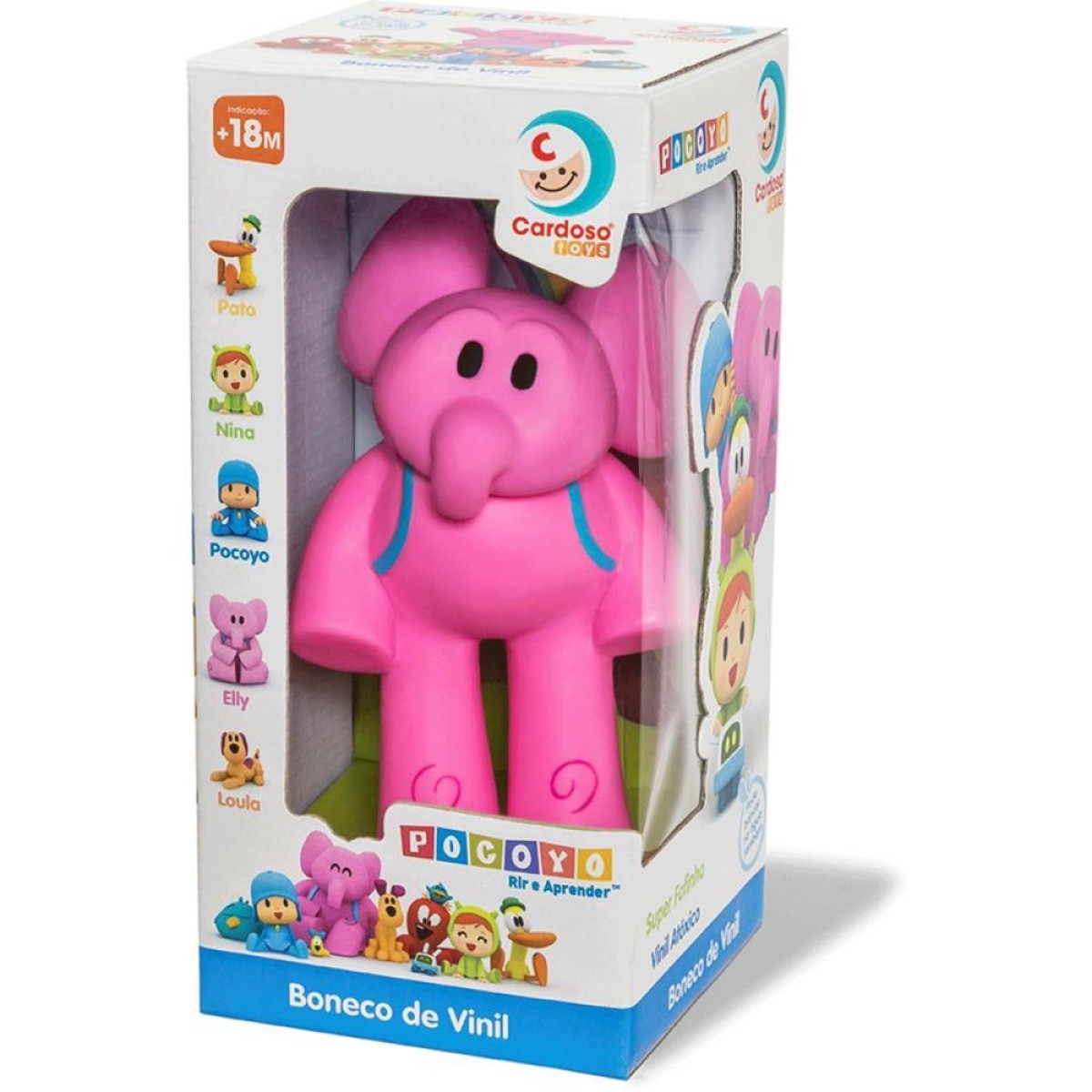 Boneco E Personagem Pocoyo Elly 13cm Vinil | Auge App Representações