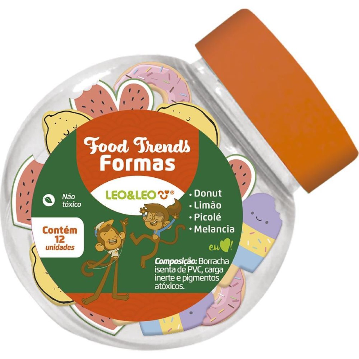 Borracha Decorada Food Trends C/forma (s)-099786-95483